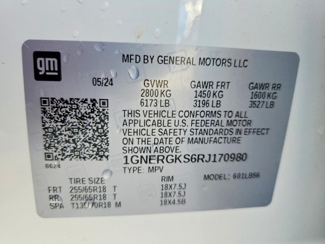 2024 CHEVROLET TRAVERSE