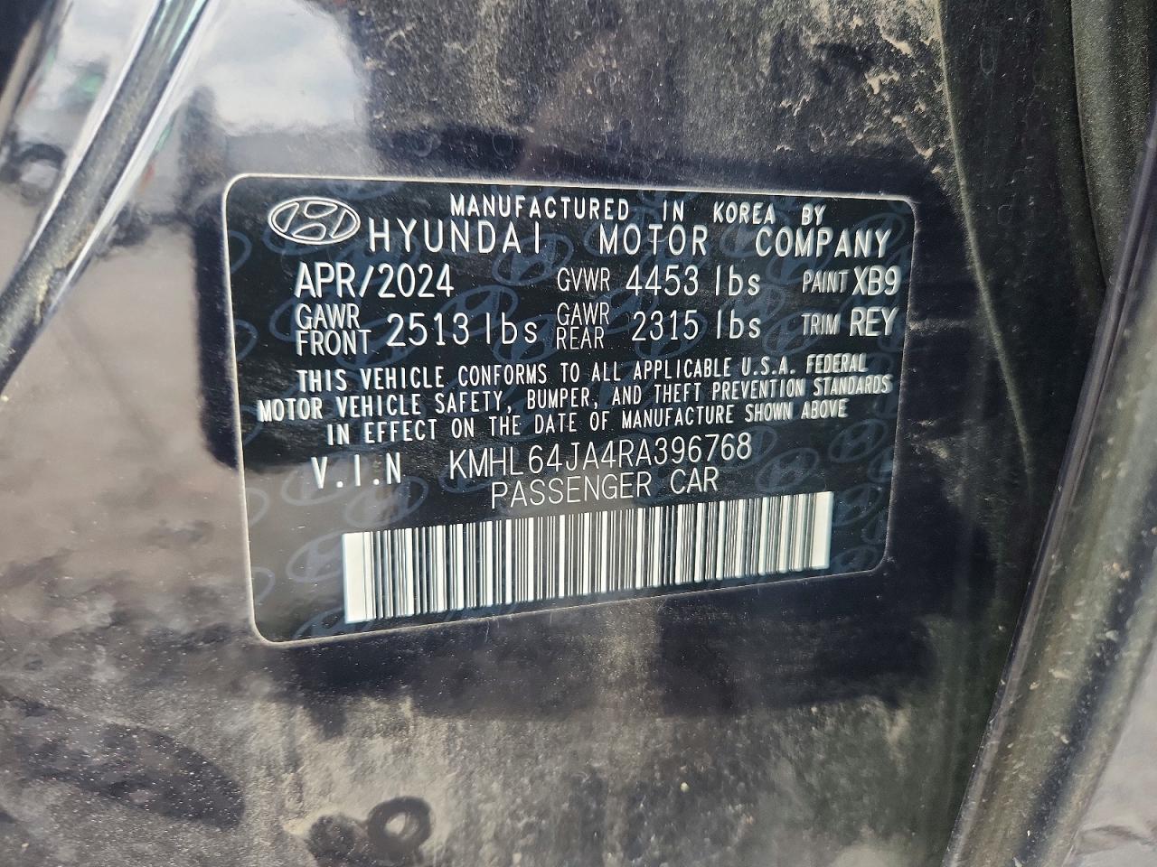 2024 HYUNDAI SONATA