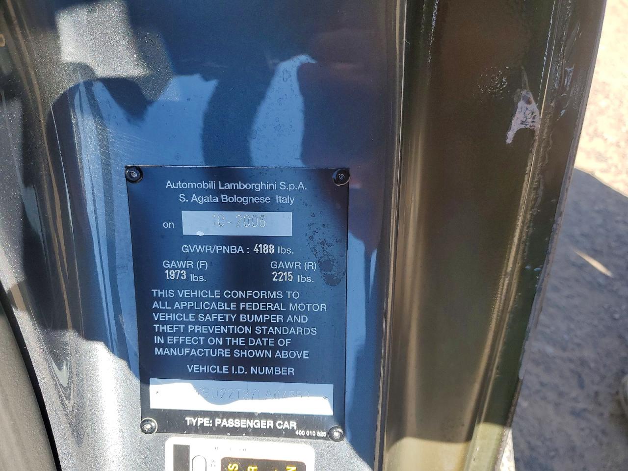 2007 LAMBORGHINI ALL OTHER