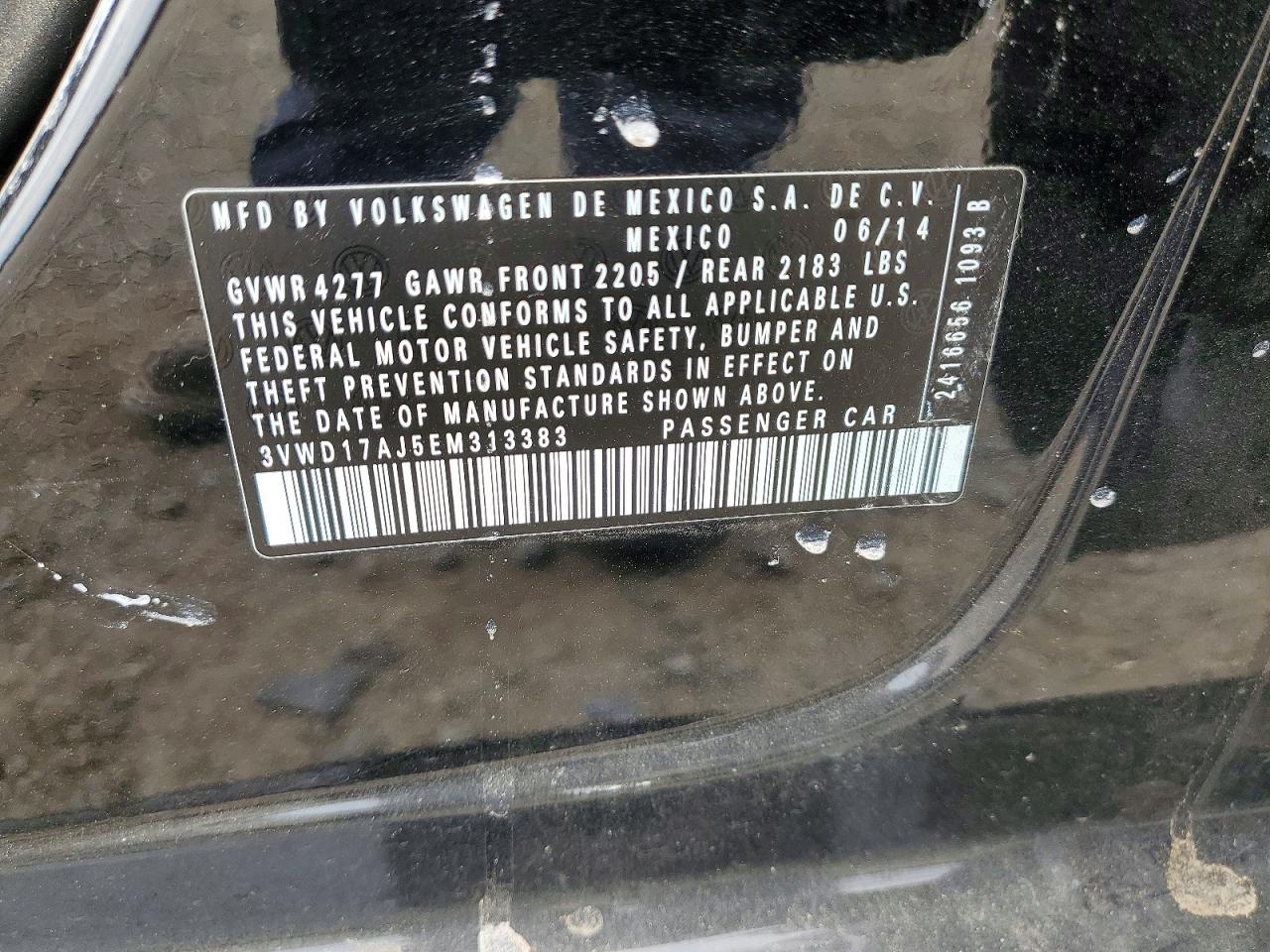 2014 VOLKSWAGEN JETTA