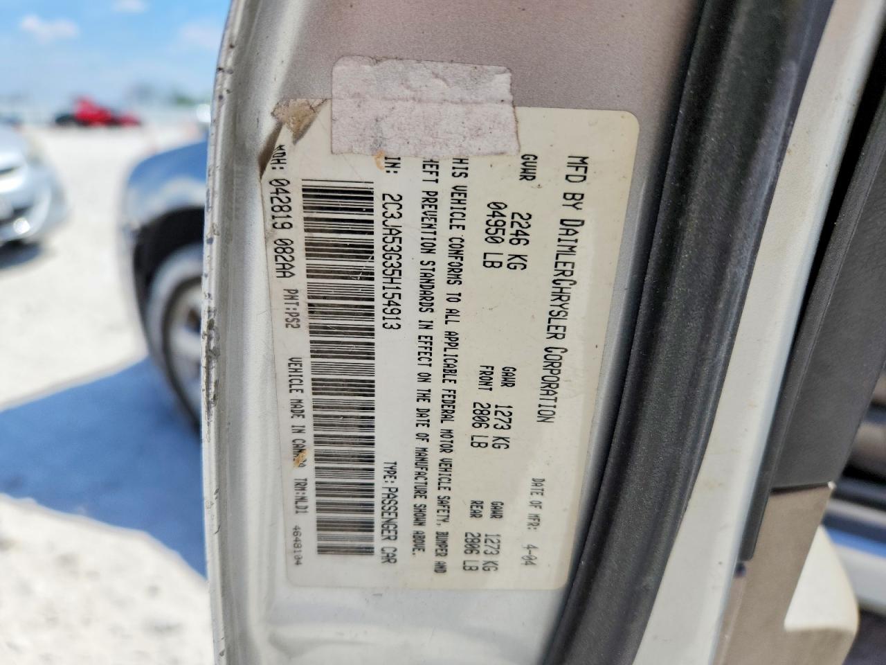 2005 CHRYSLER 300