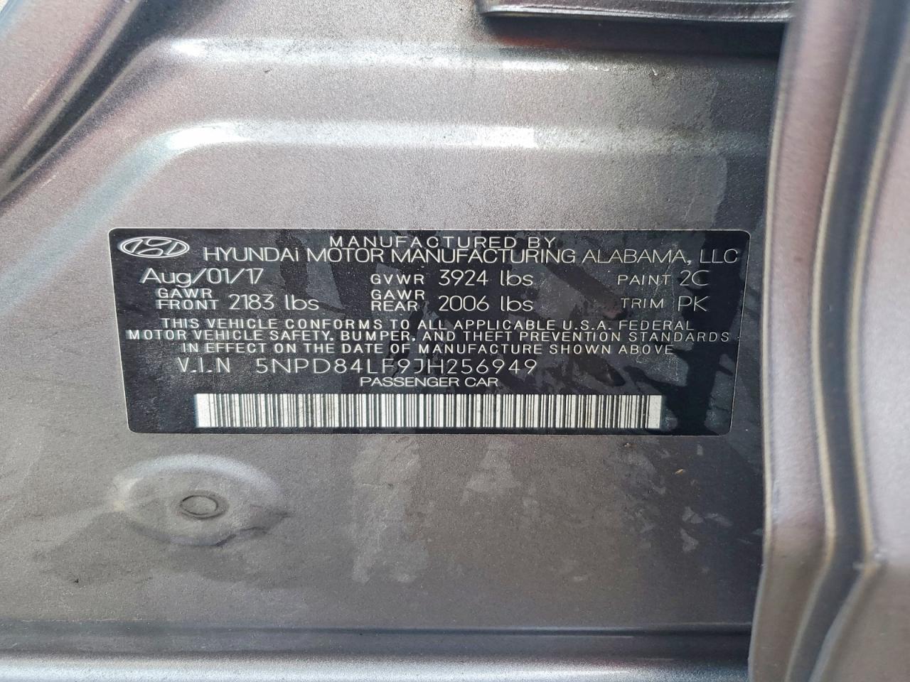 2018 HYUNDAI ELANTRA