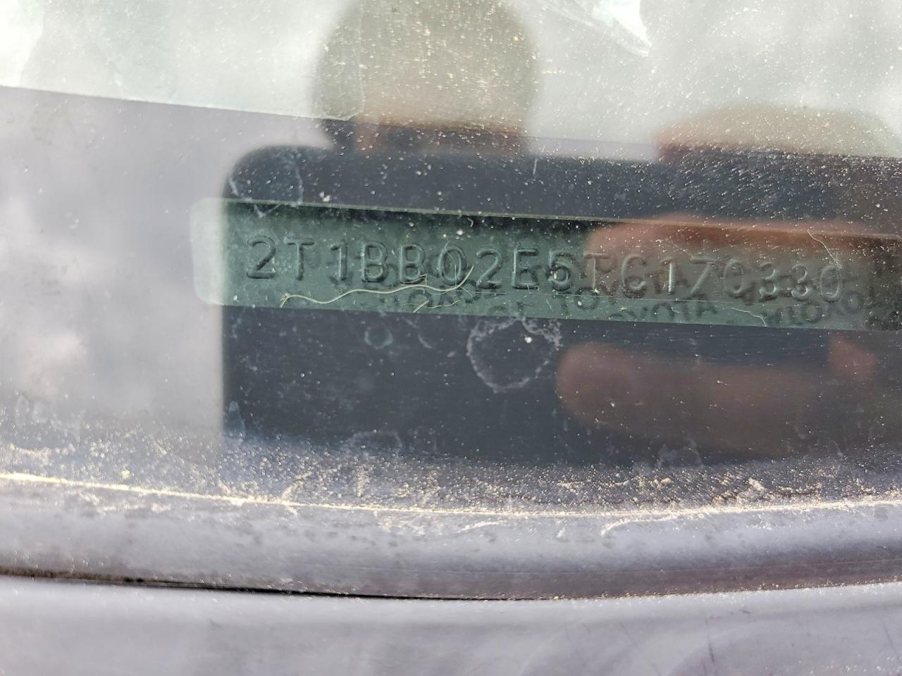 1996 TOYOTA COROLLA