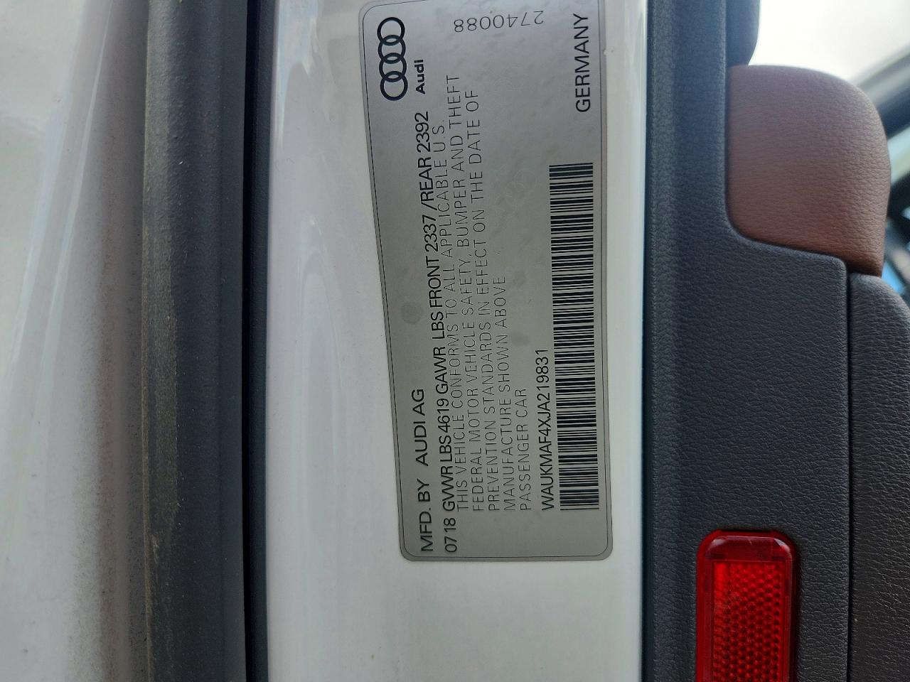 2018 AUDI A4