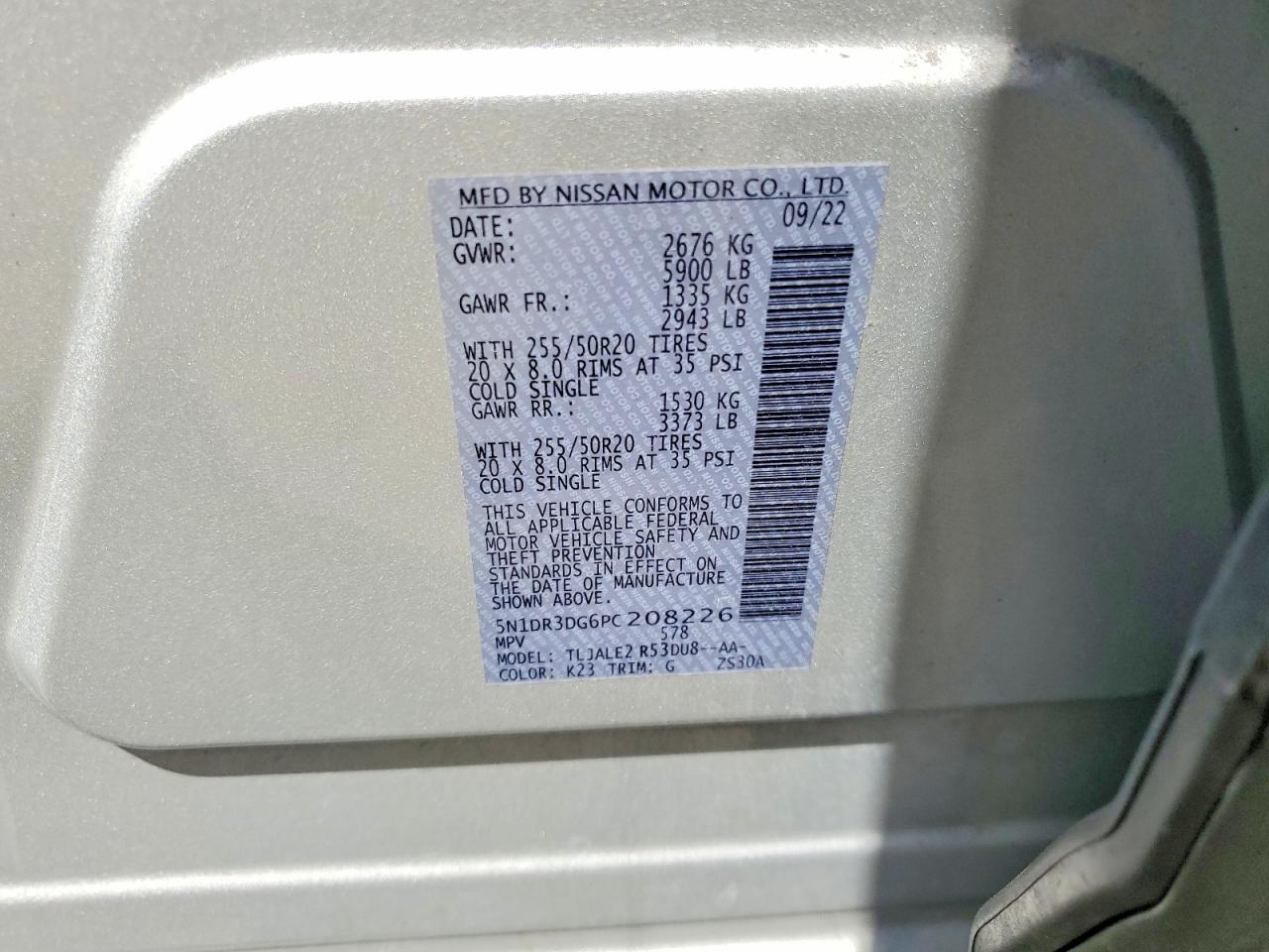 2023 NISSAN PATHFINDER