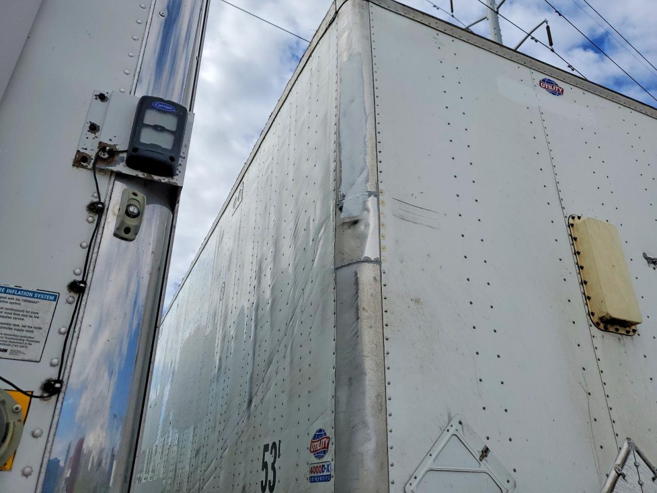 2016 UTILITY TRAILER MFG. Dry Van 53