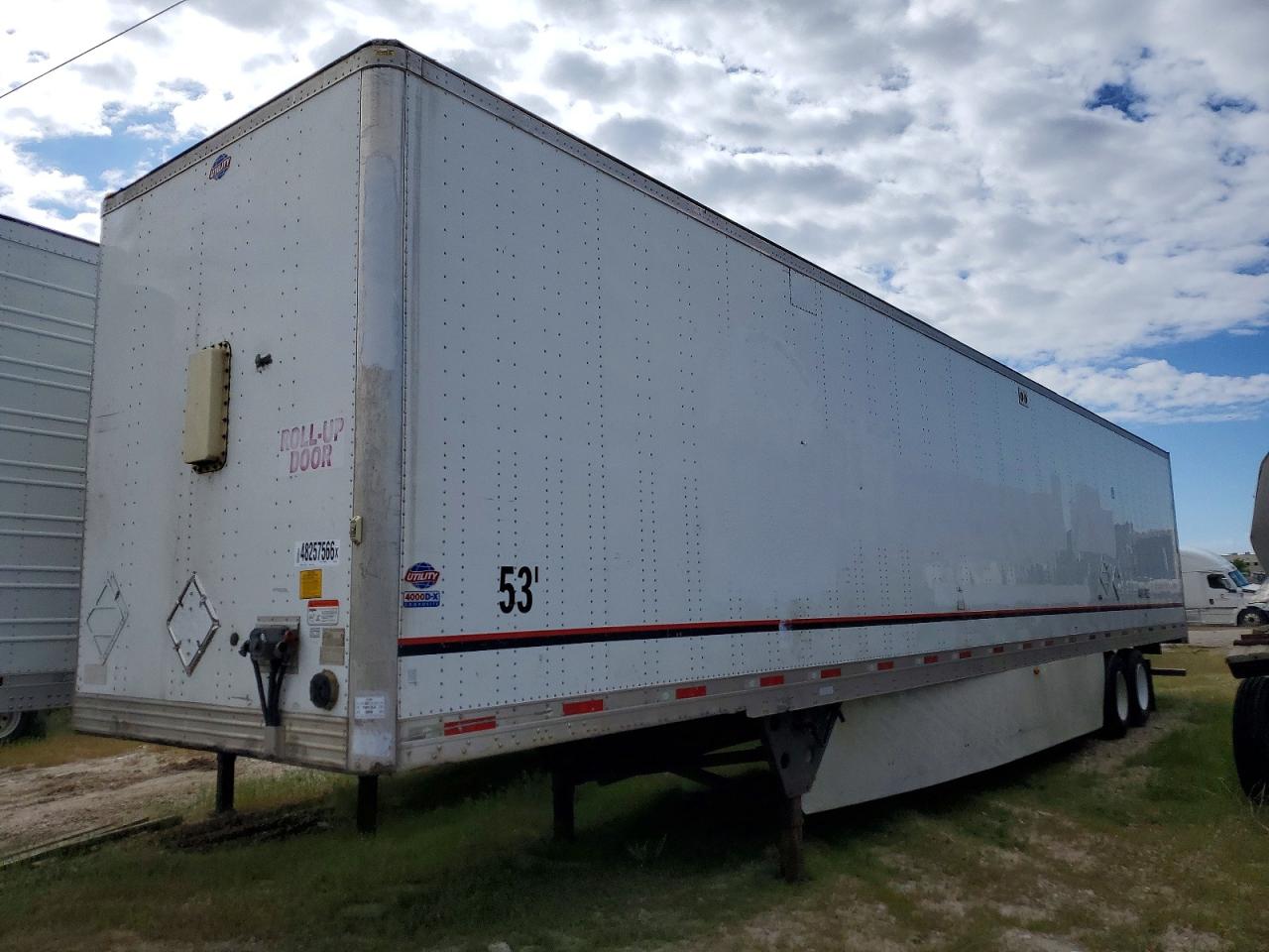 2016 UTILITY TRAILER MFG. Dry Van 53