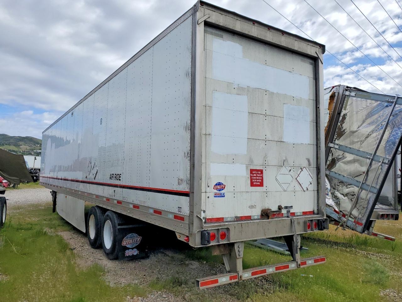 2016 UTILITY TRAILER MFG. Dry Van 53