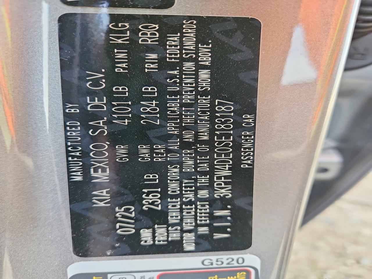 2025 KIA ALL OTHER