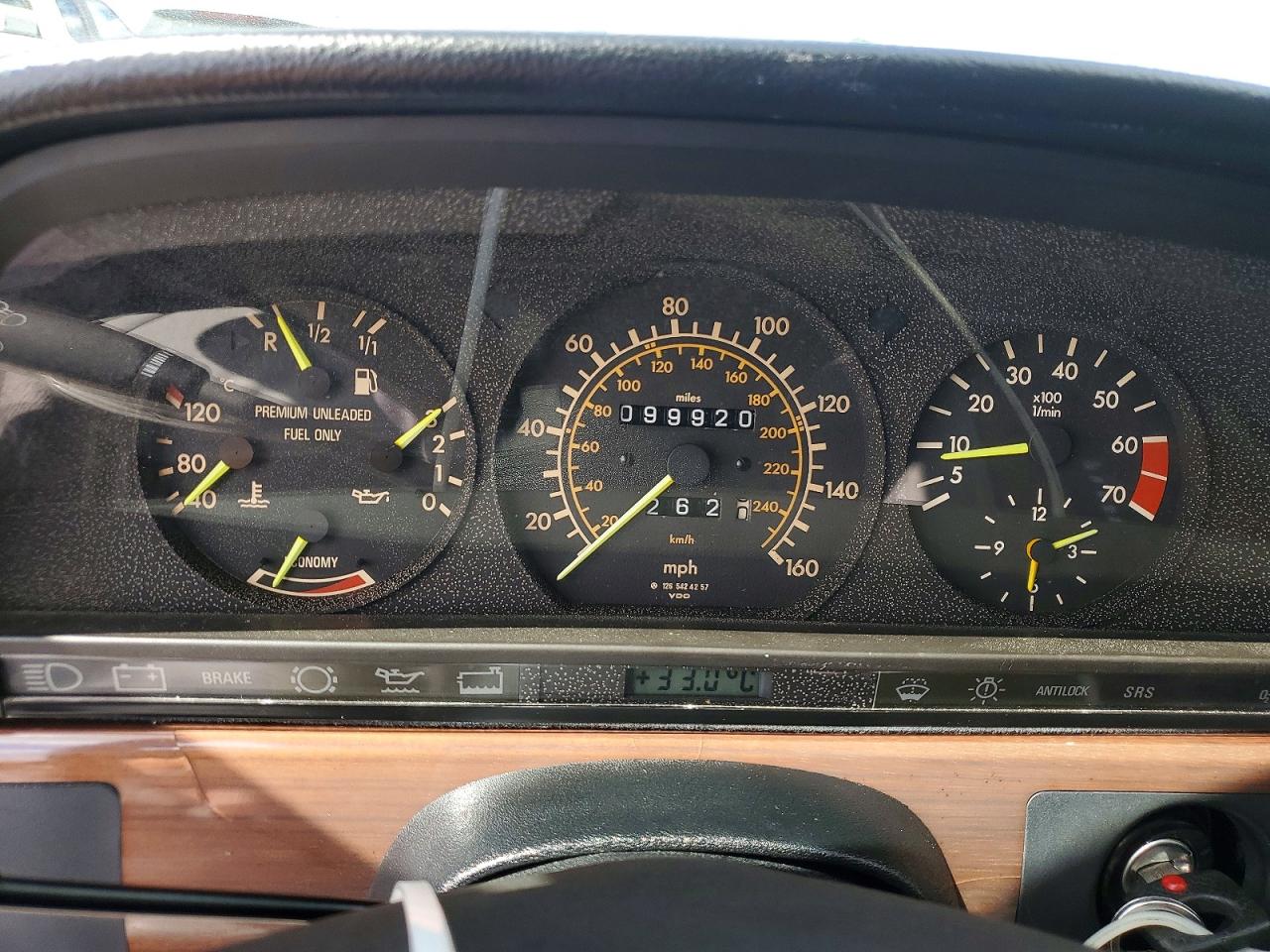 1987 MERCEDES-BENZ S-CLASS