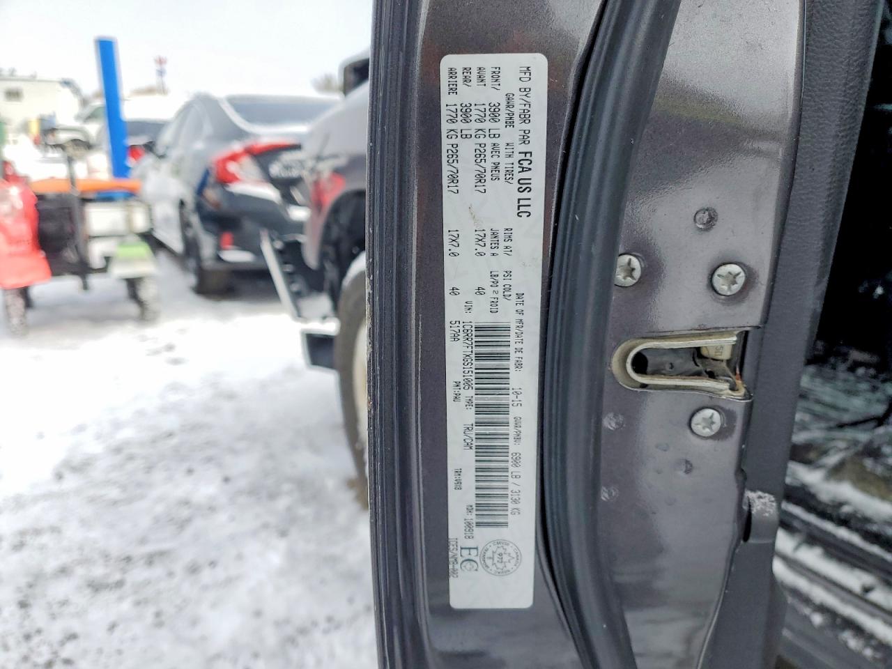 2016 RAM 1500