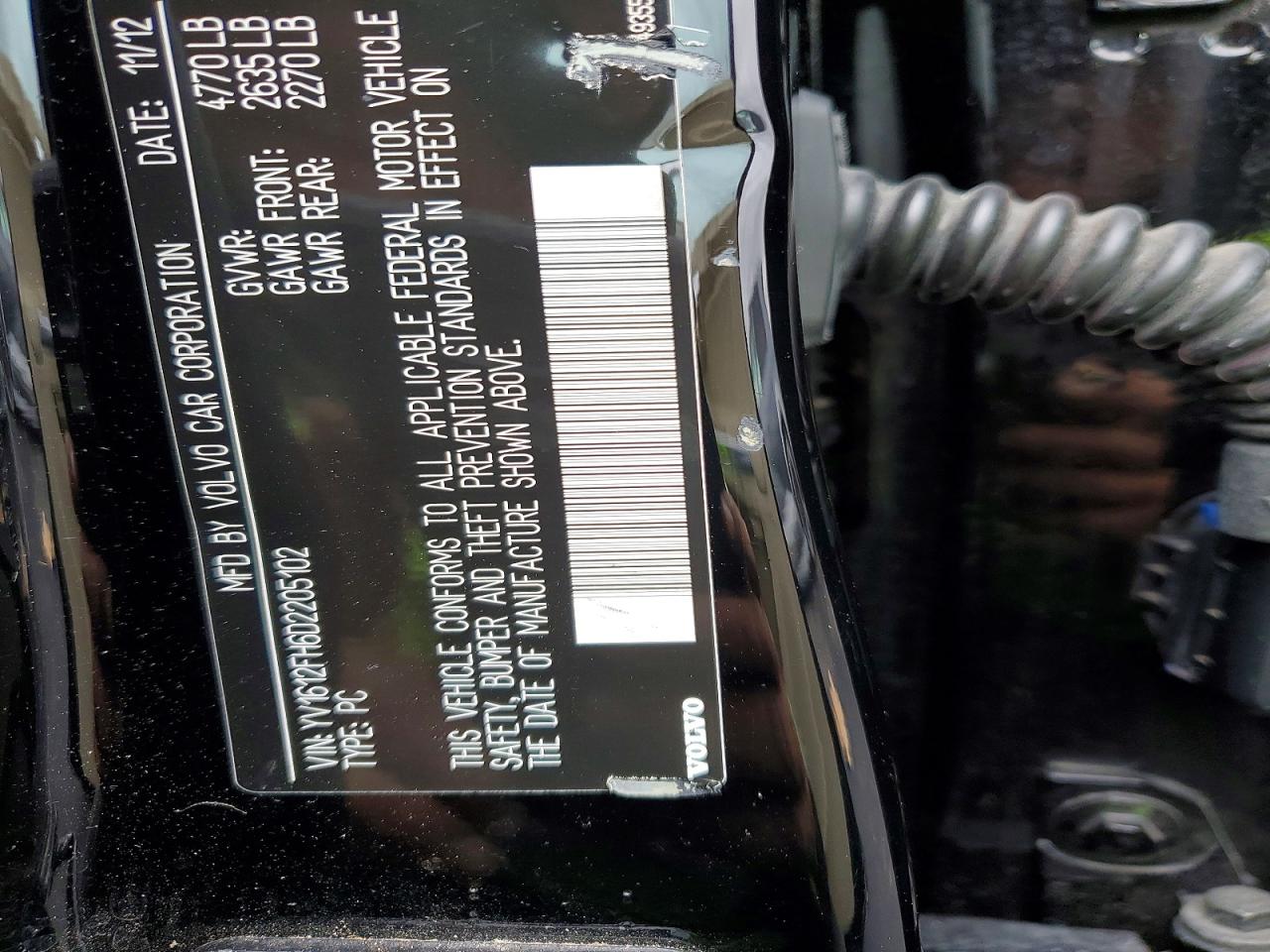 2013 VOLVO S60