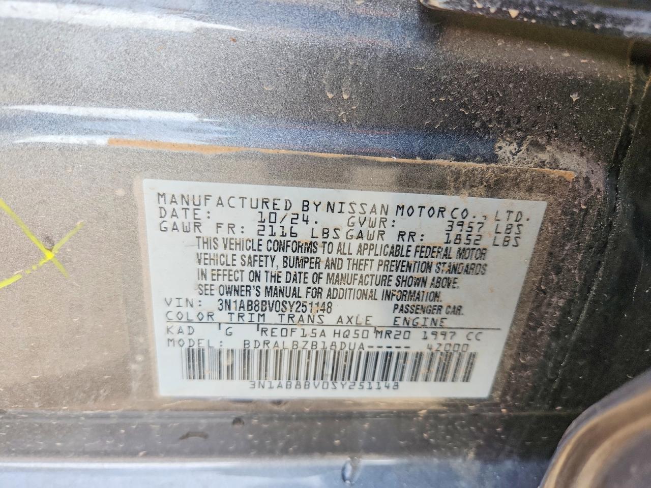 2025 NISSAN SENTRA