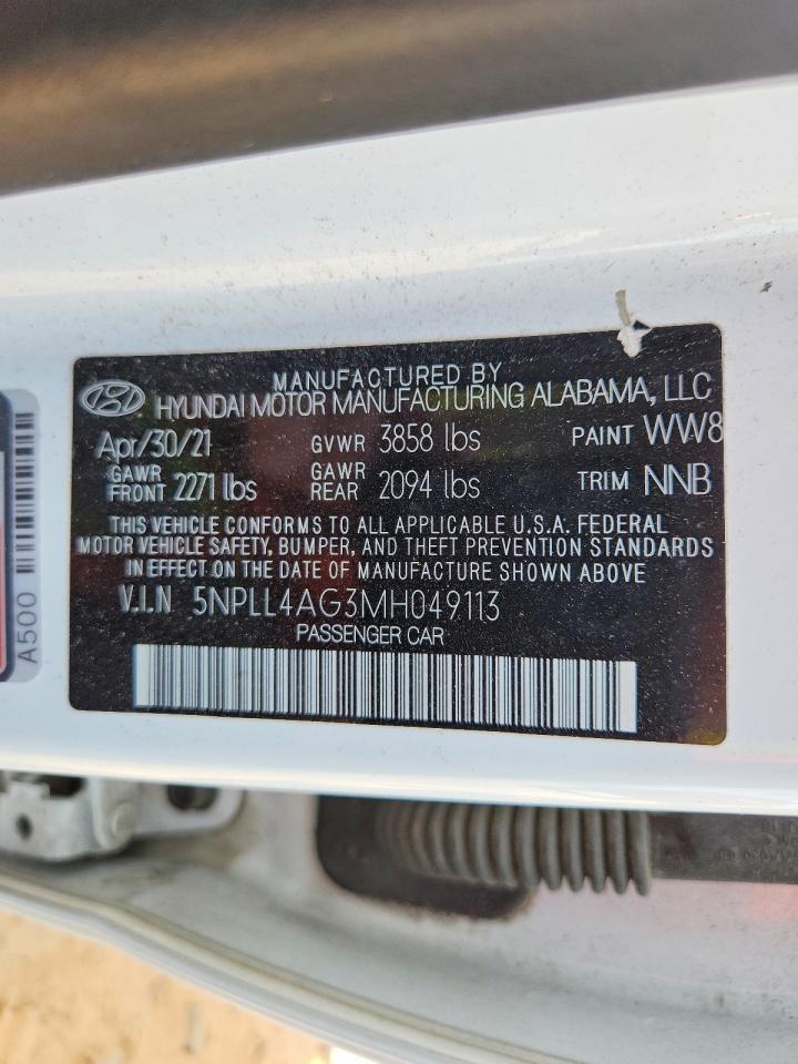 2021 HYUNDAI ELANTRA