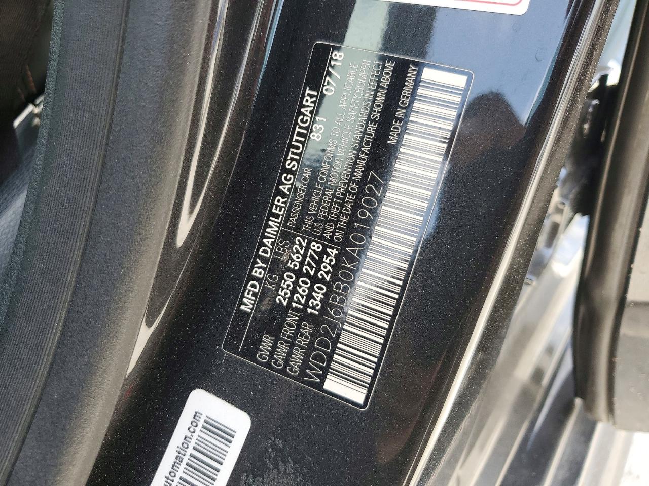 2019 MERCEDES-BENZ CLC-CLASS