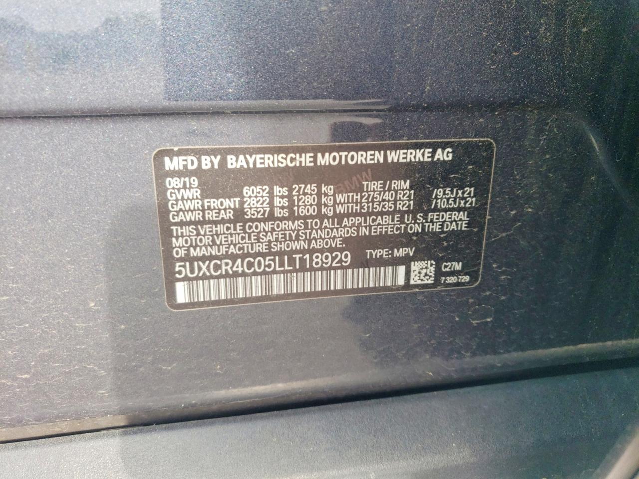 2020 BMW X5