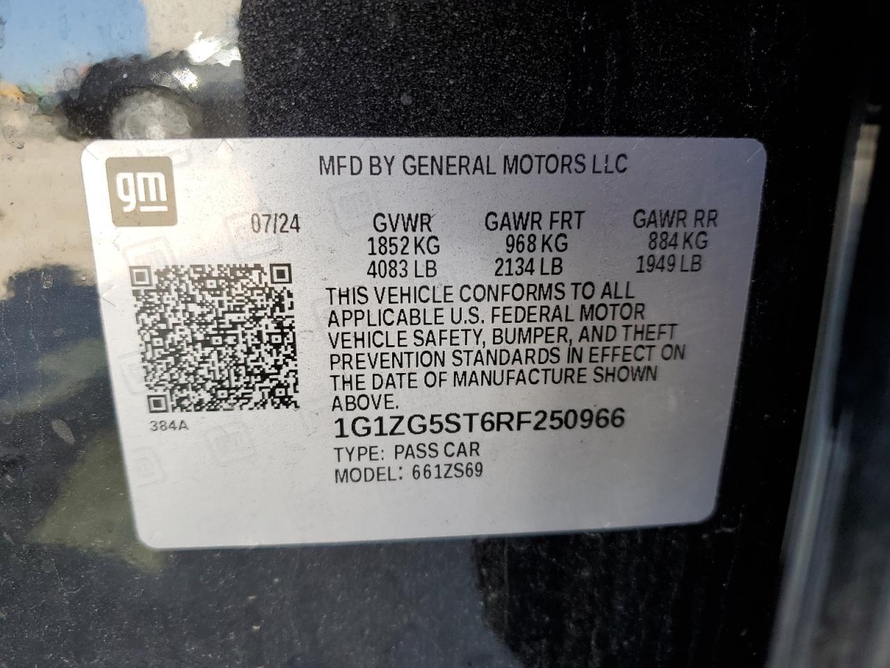 2024 CHEVROLET MALIBU