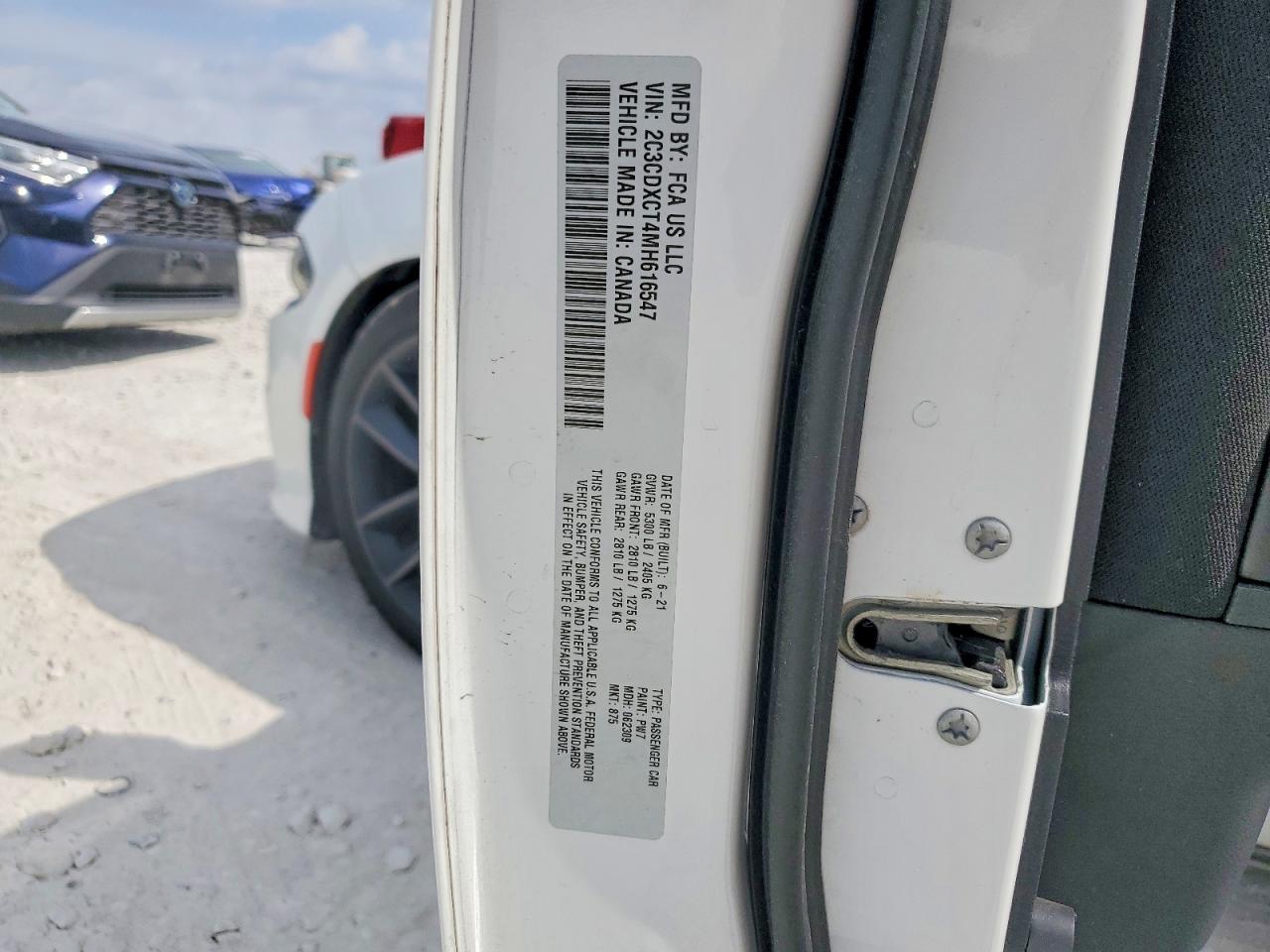 2021 DODGE CHARGER