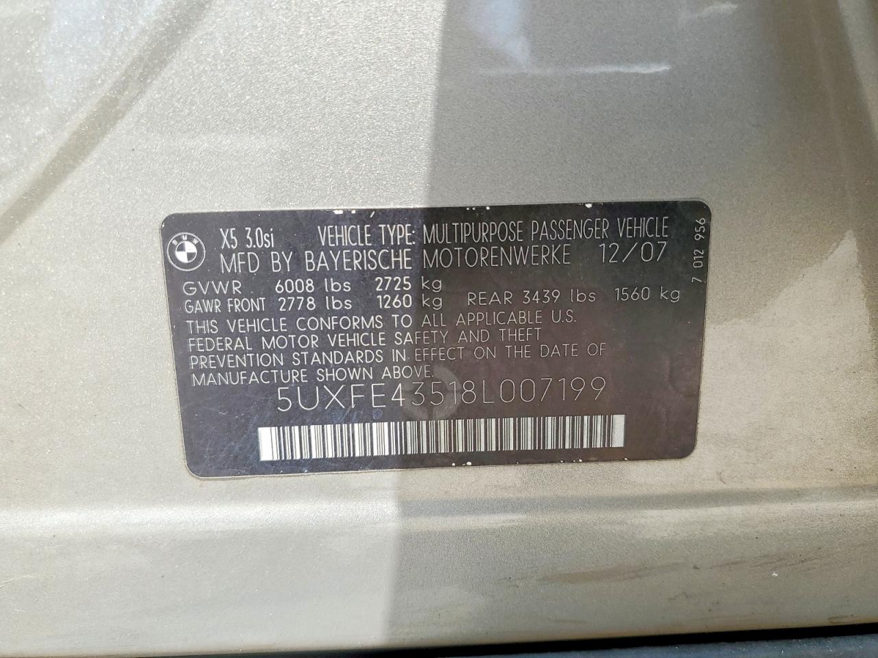 2008 BMW X5