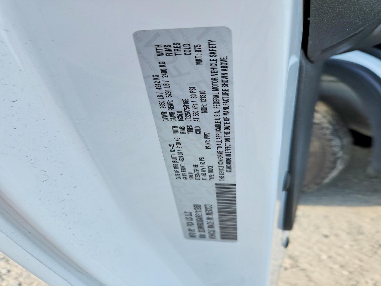 2024 RAM PROMASTER