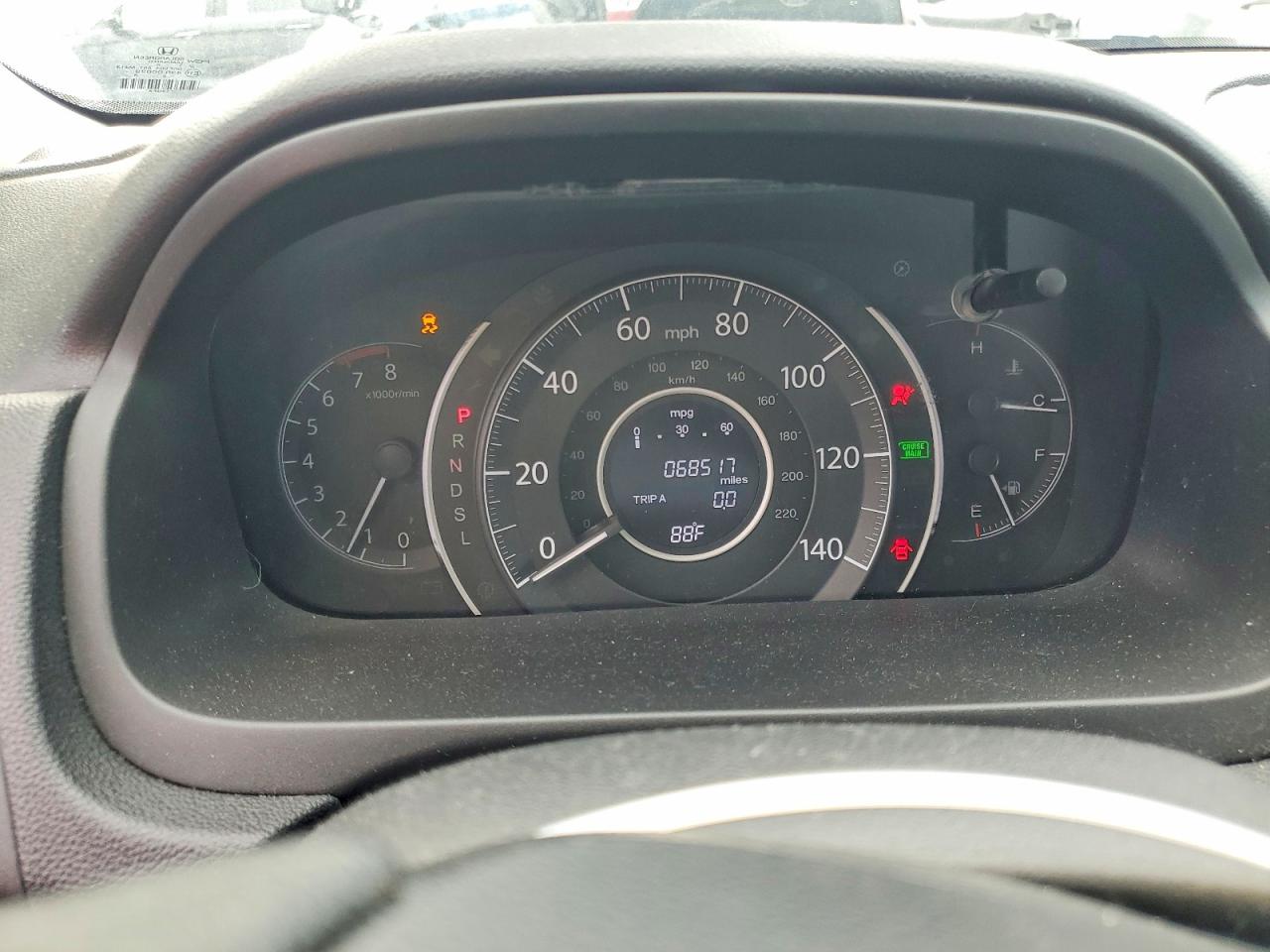 2016 HONDA CRV