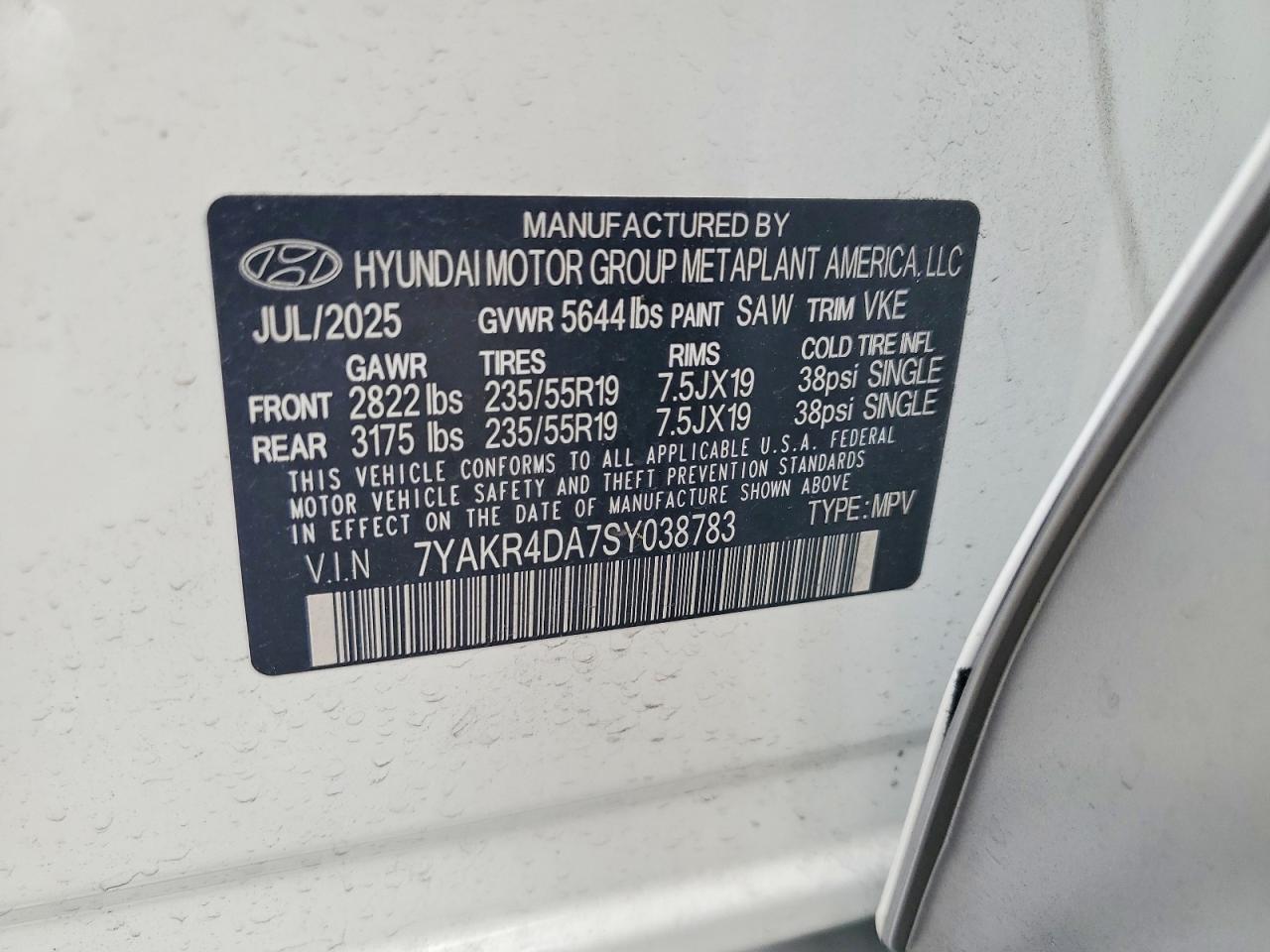 2025 HYUNDAI IONIQ