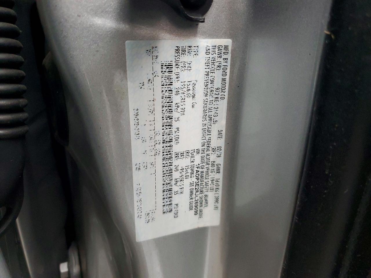 2018 FORD FOCUS
