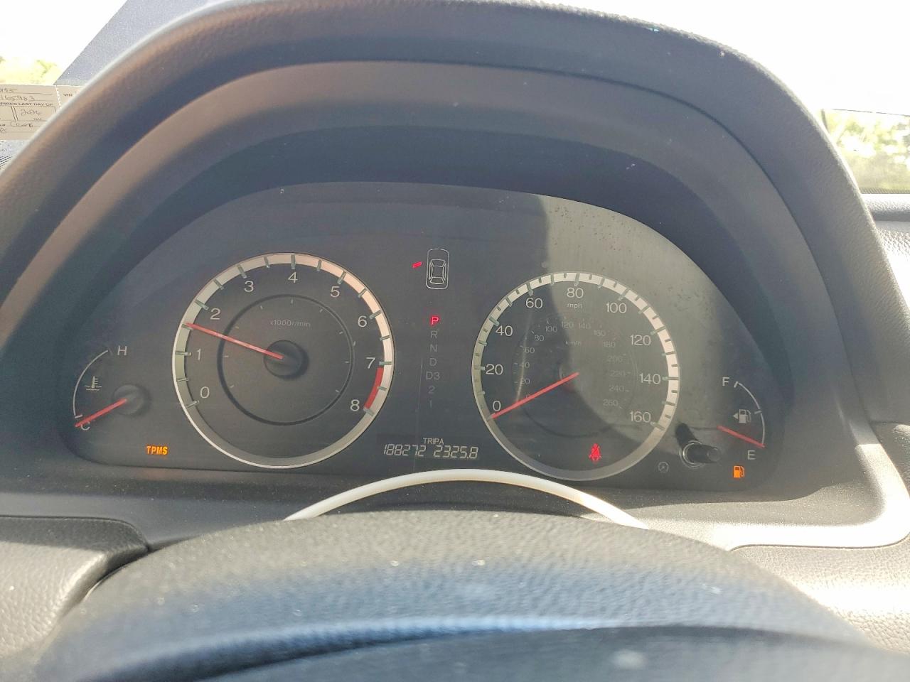 2012 HONDA ACCORD