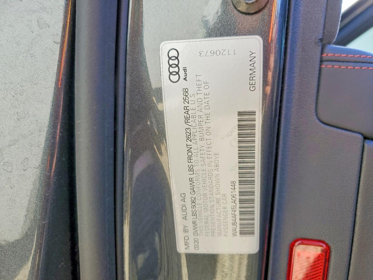 2020 AUDI S4/RS4