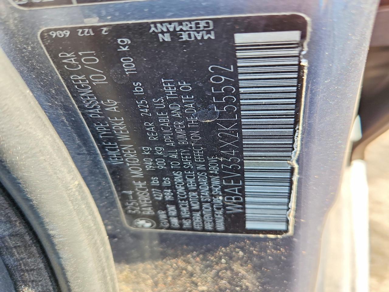 2002 BMW 3 SERIES