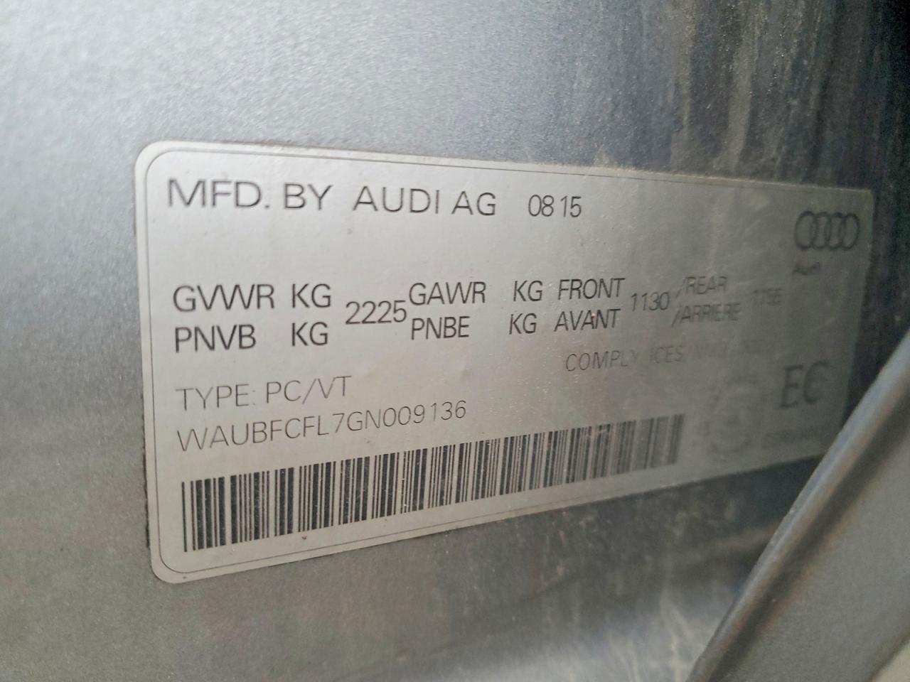 2016 AUDI A4