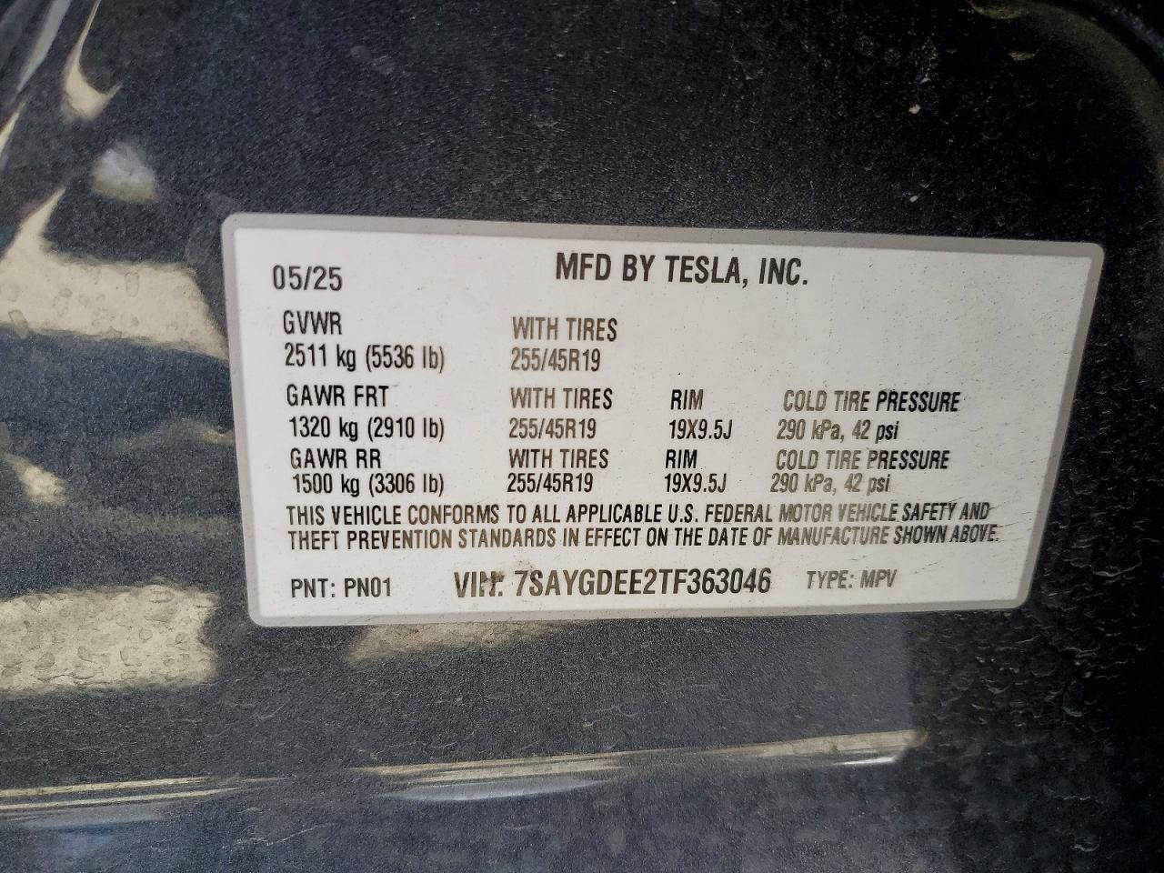 2026 TESLA MODEL Y