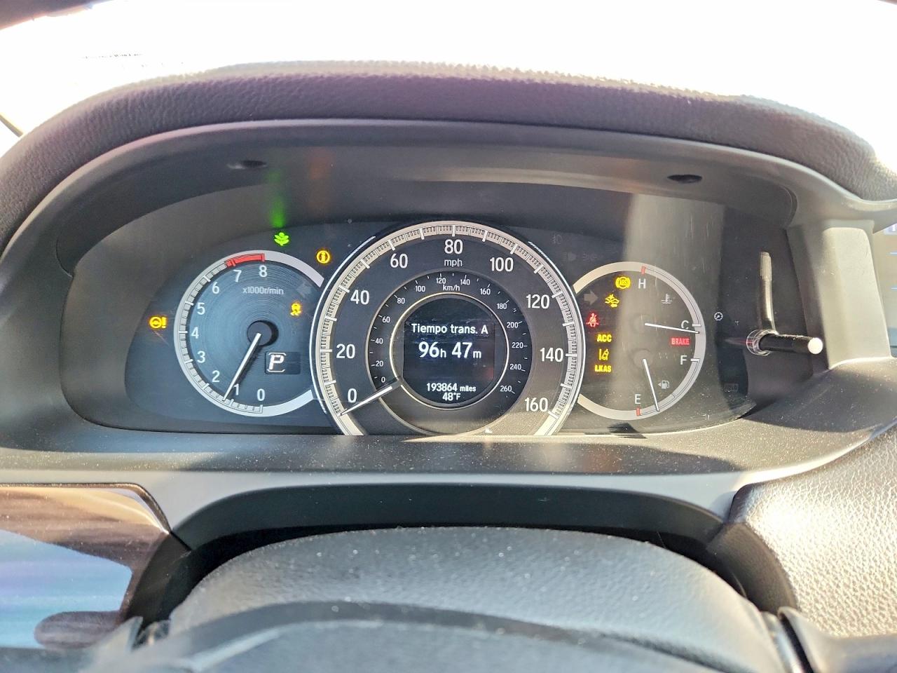 2016 HONDA ACCORD
