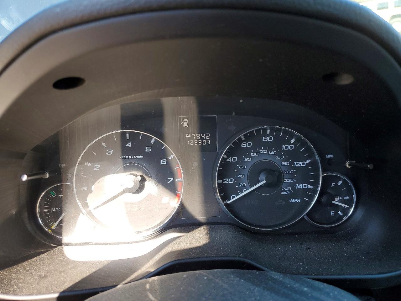 2012 SUBARU LEGACY
