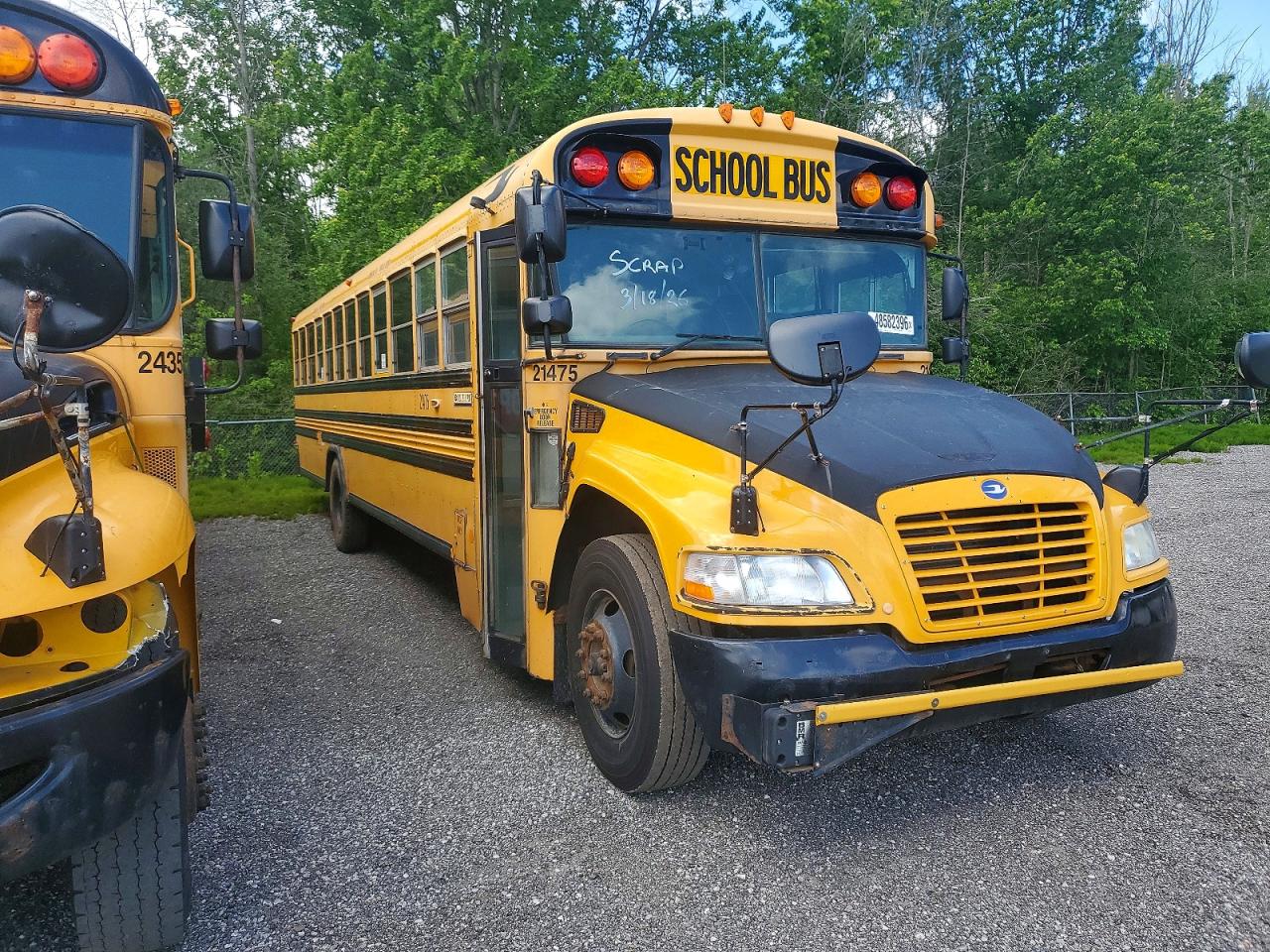 2012 BLUEBIRD SCHOOL BUS