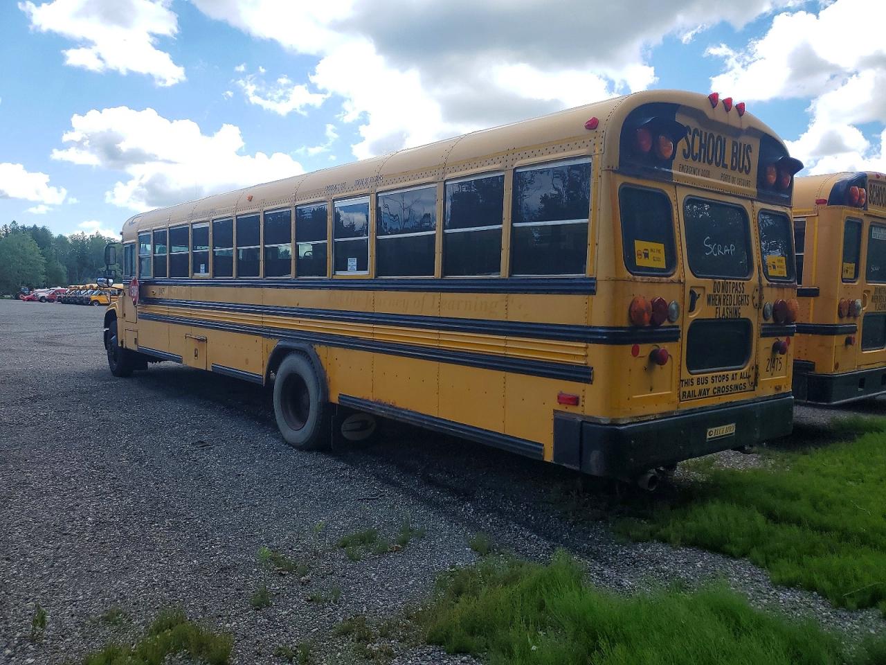 2012 BLUEBIRD SCHOOL BUS