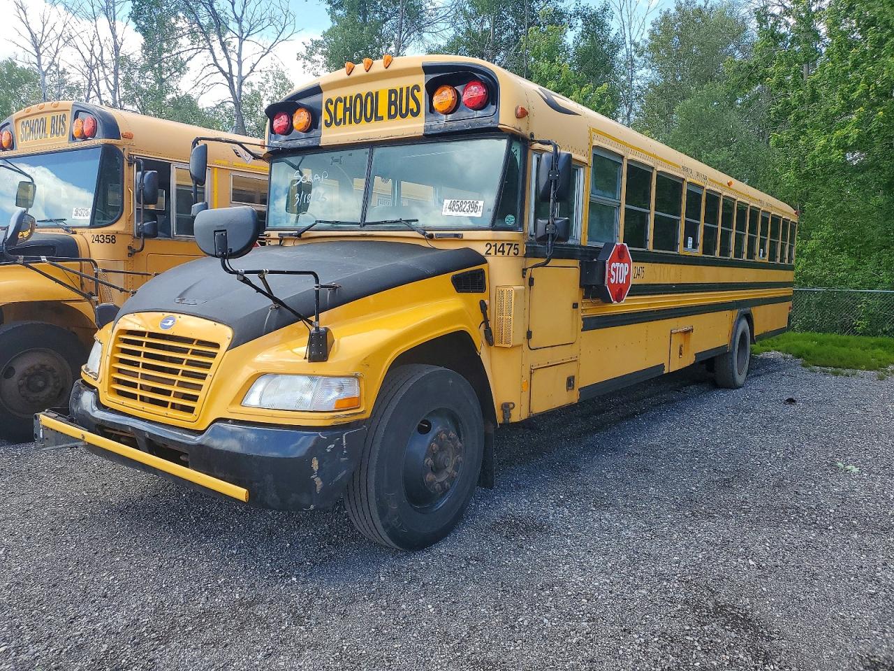 2012 BLUEBIRD SCHOOL BUS