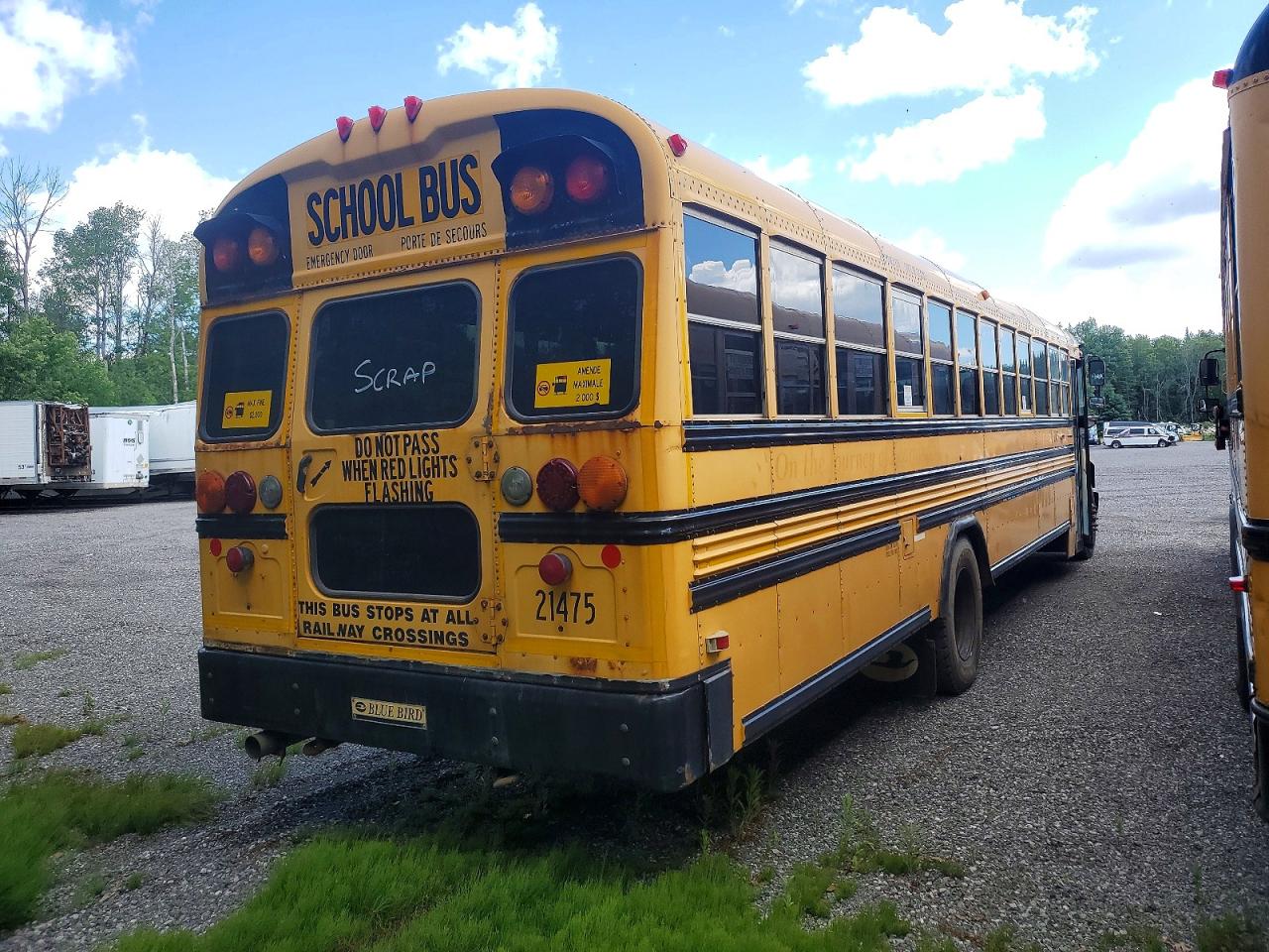 2012 BLUEBIRD SCHOOL BUS