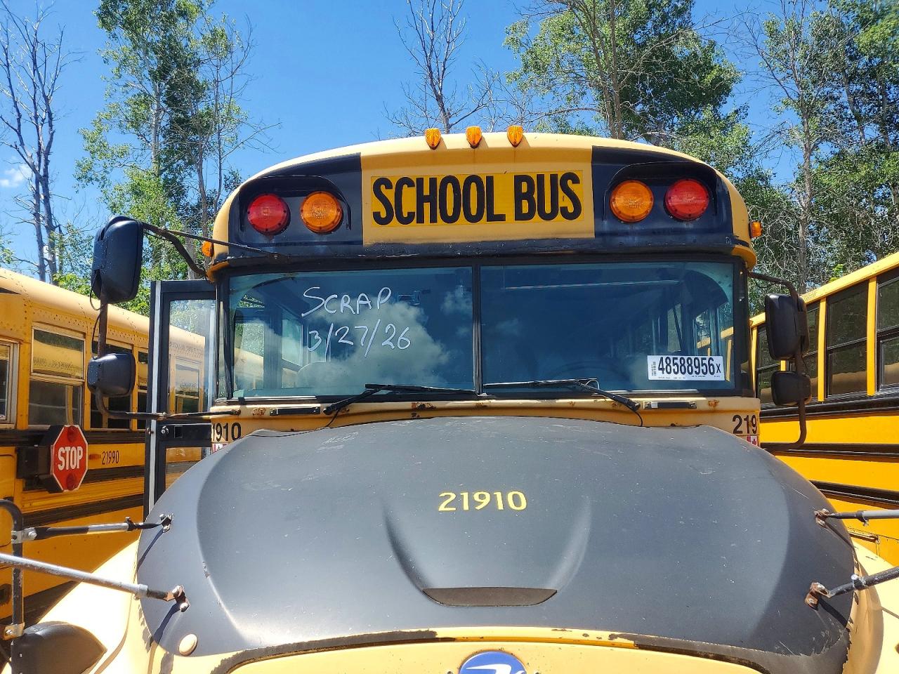 2012 BLUEBIRD SCHOOL BUS