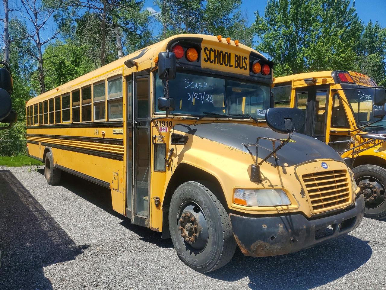2012 BLUEBIRD SCHOOL BUS