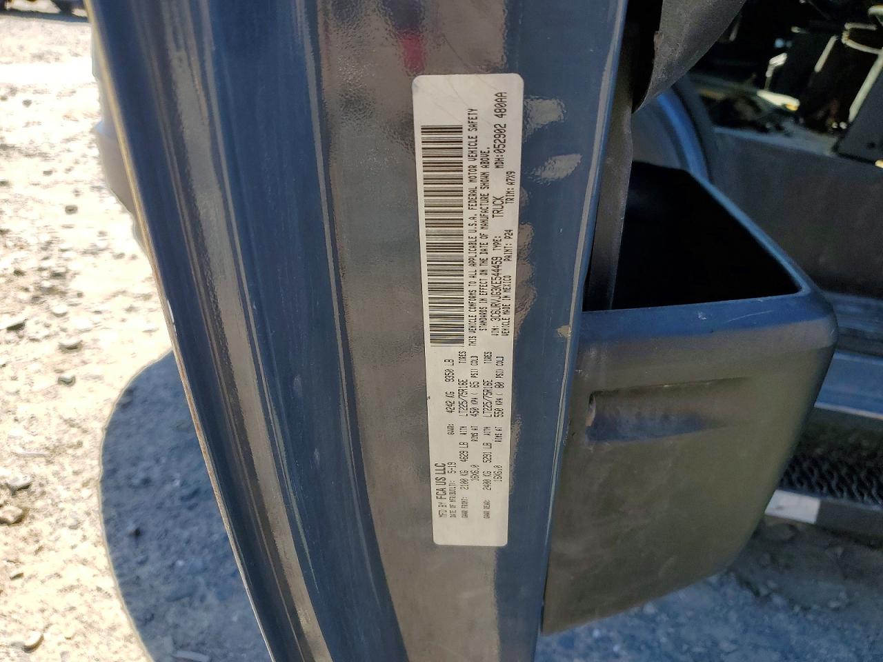 2019 RAM PROMASTER