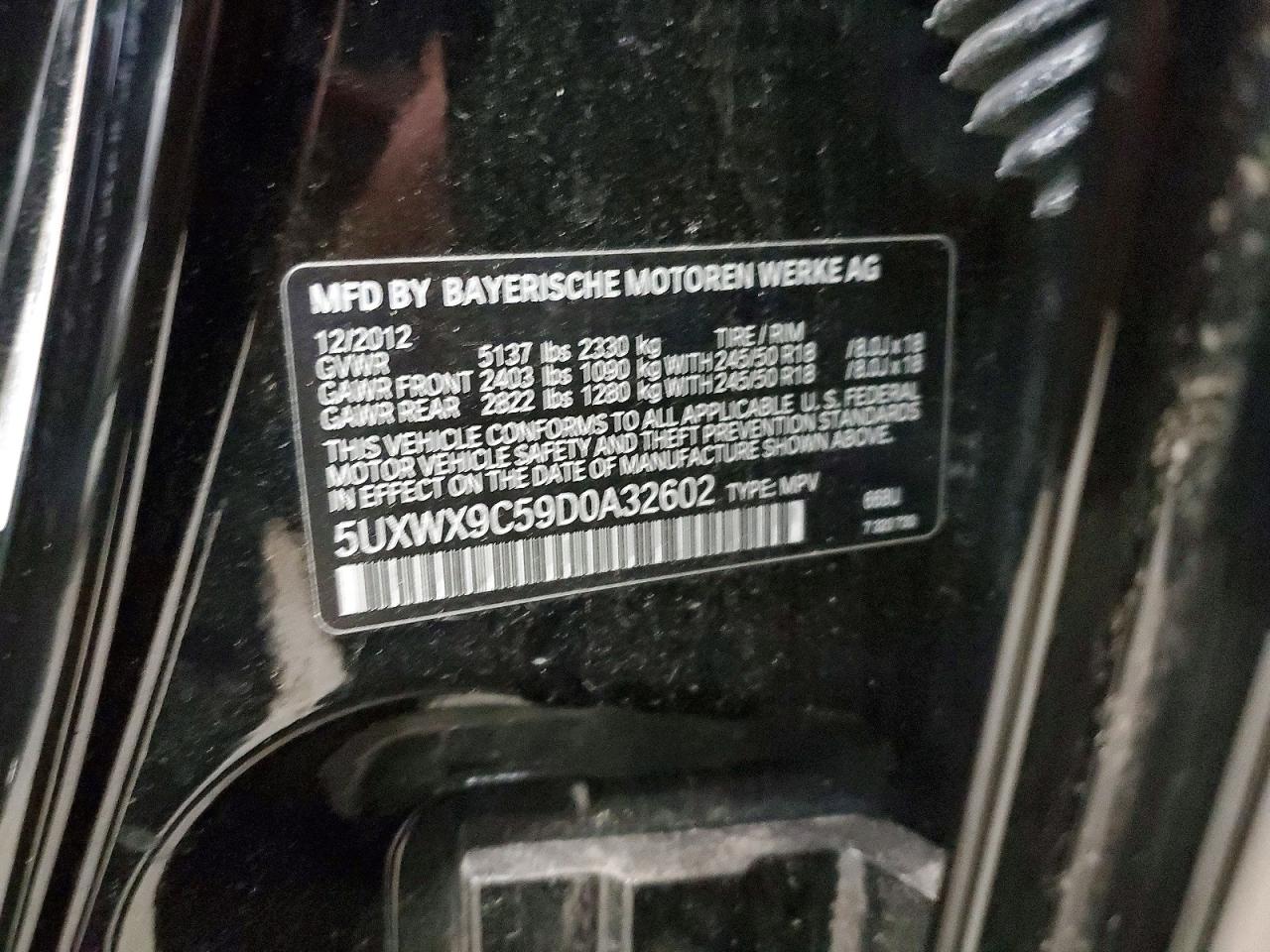 2013 BMW X3