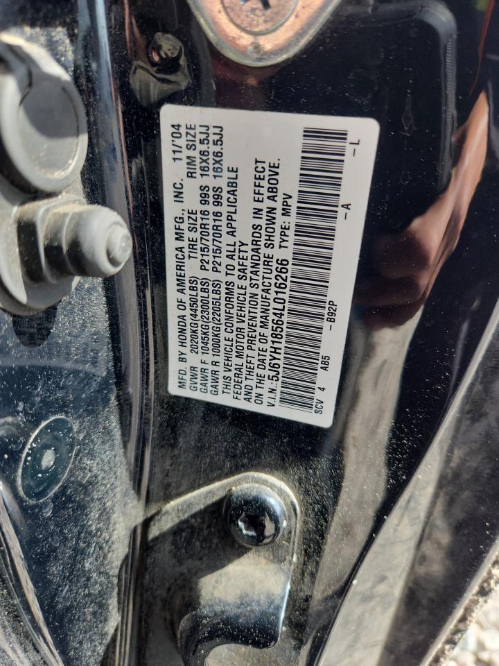 2004 HONDA ELEMENT