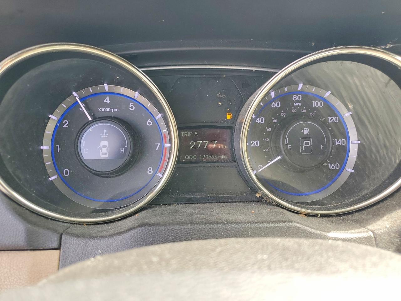 2012 HYUNDAI SONATA