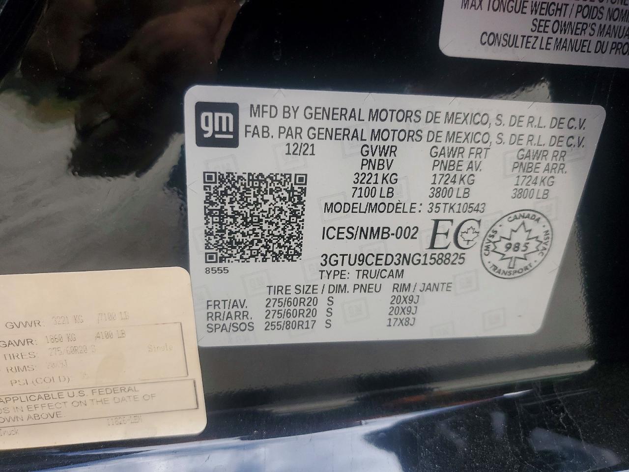 2022 GMC SIERRA