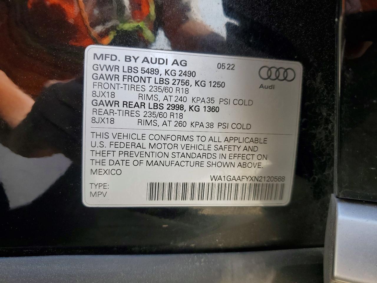 2022 AUDI Q5