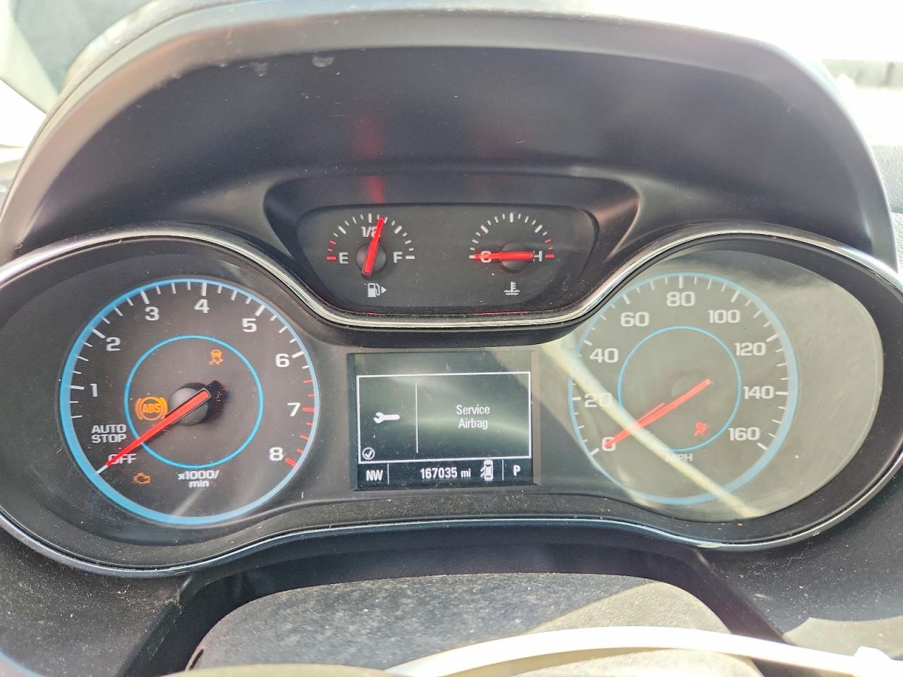 2016 CHEV CRUZE