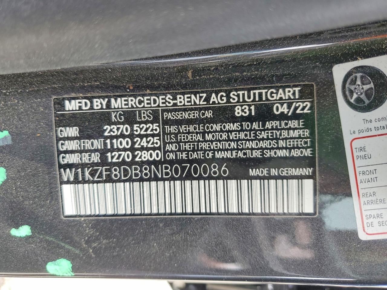 2022 MERCEDES-BENZ E-CLASS