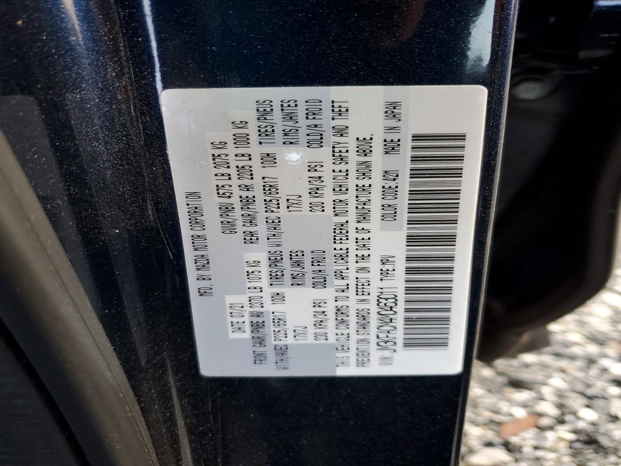 2021 MAZDA CX-5