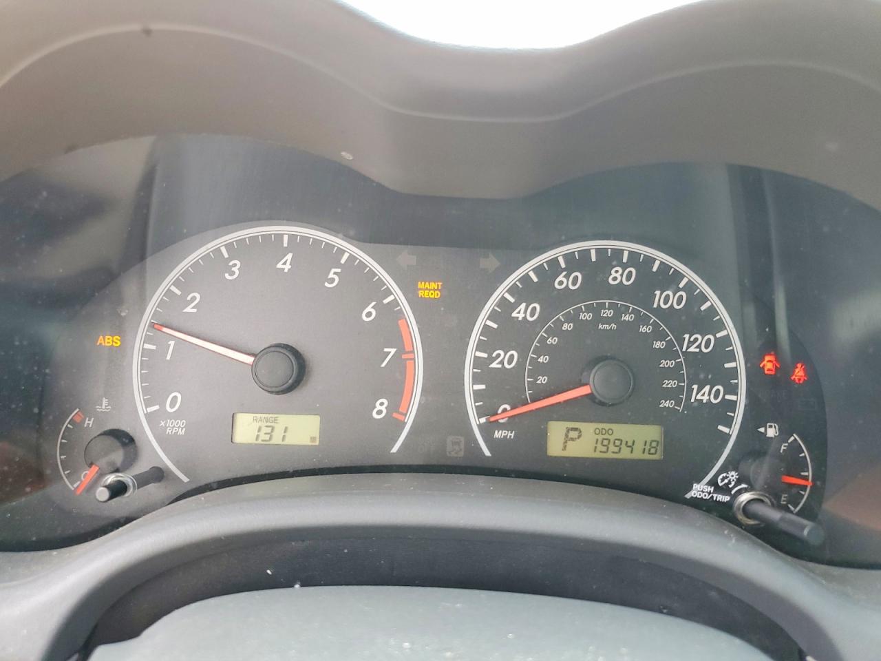 2010 TOYOTA COROLLA